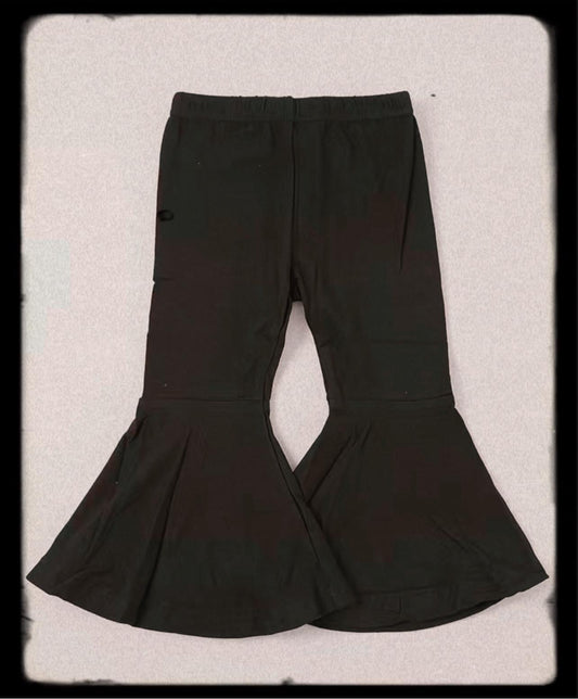 Simple Black Flare Pant
