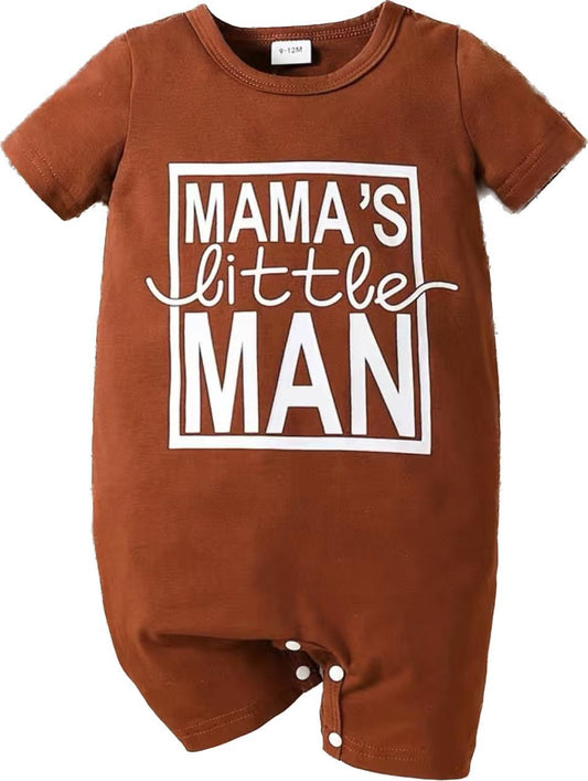 Mama’s Little Man Romper