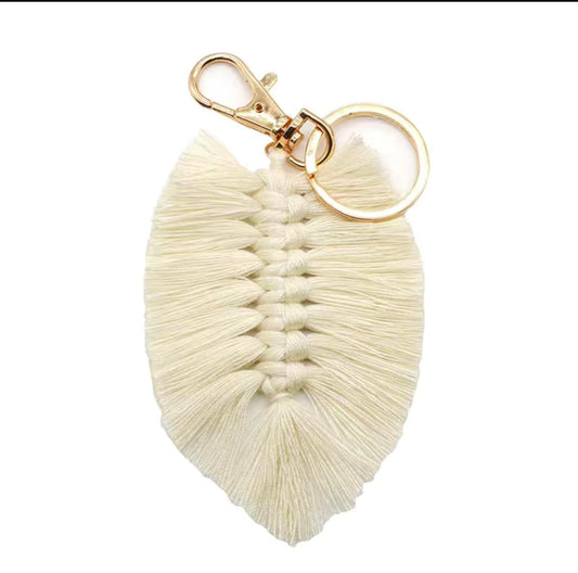 Feather Tassel Keychain