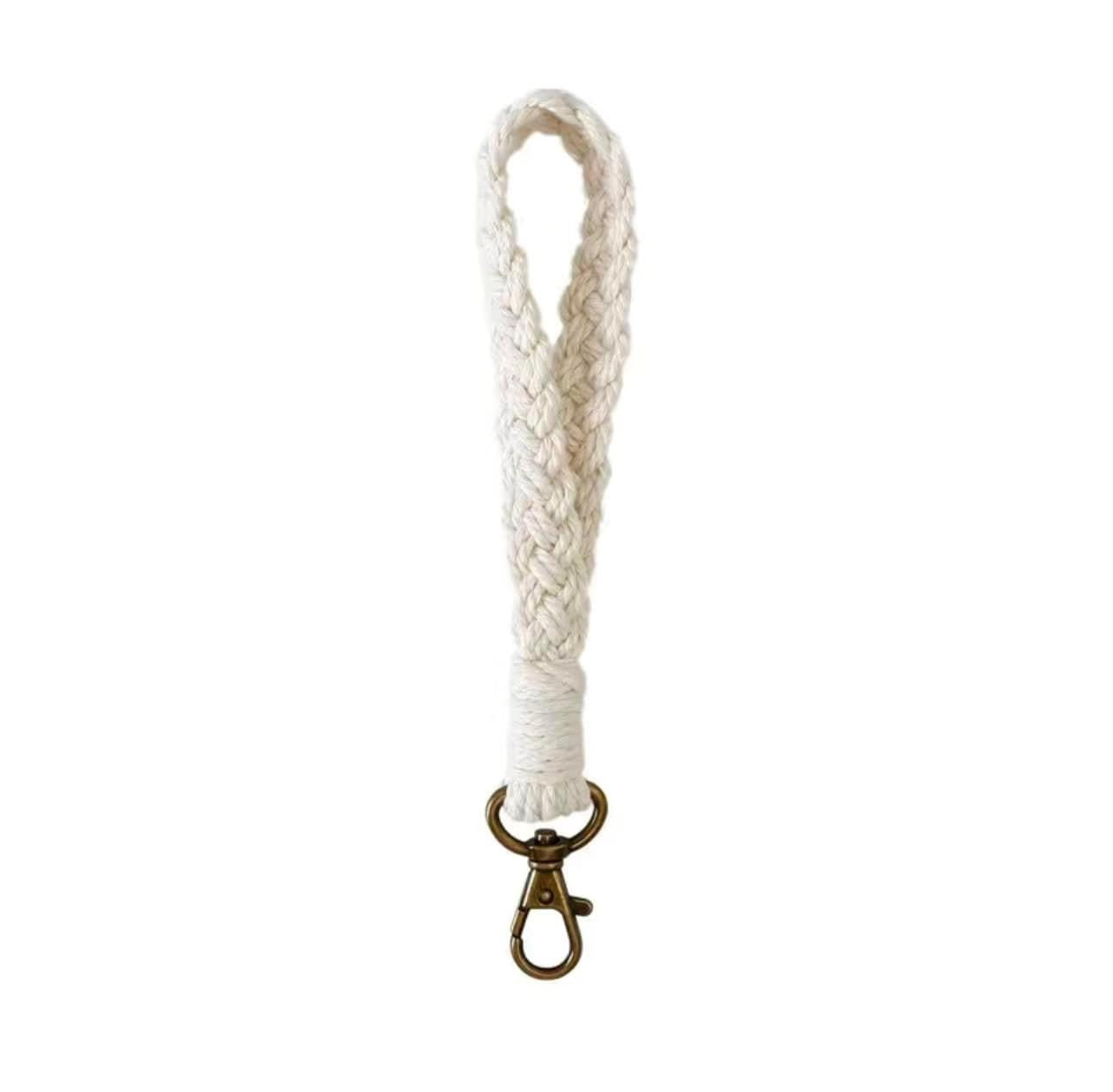 Macrame Wristlet/Key Fob